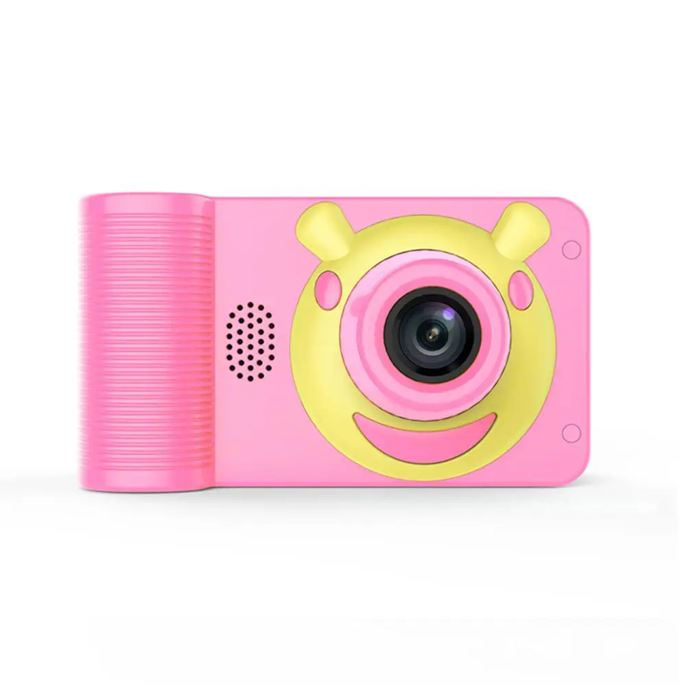 Pink Мини 2,0 дюймов HD монитор ребенок 1080P Цифровая камера ребенок цифровая видео детская камера подарок на день рождения - Цвет: Pink