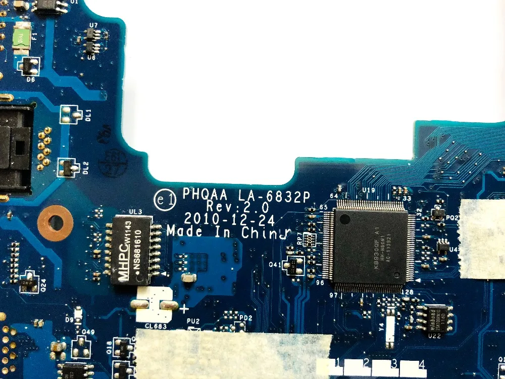 Для Toshiba C750 C755 материнская плата для ноутбука P750 P755 HM65 PHQAA LA-6832P K000128590 испытанное хорошее