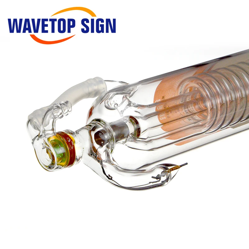 WaveTopSign TongLI 50 Вт Co2 лазерная стеклянная трубка длиной 1000 мм диаметром используется