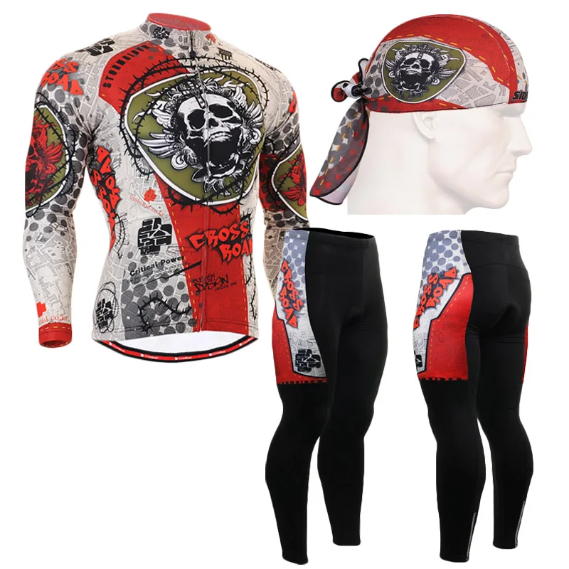 Бесплатно Повязки Дышащий Мужские Наборы Молния 3D Печать Длинные Рукава Куртки +