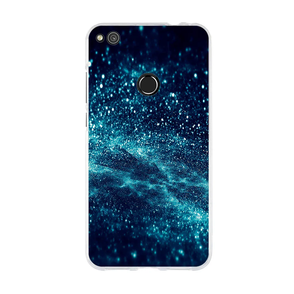 Чехол для Huawei P8 Lite 2017 мягкий силиконовый чехол P9 чехлы Honor 8 мультяшный