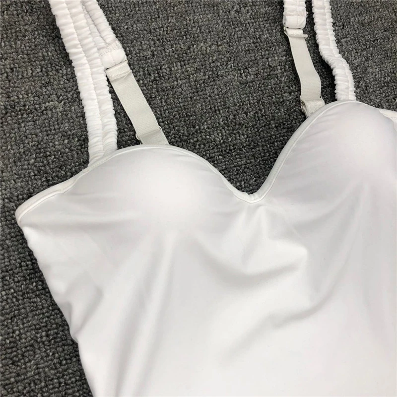 NEW Women Swimwear Push Up One Piece Swimsuit Female Bather Bra Cup Bathing Suit Swim Wear Sexy Underwire Monokini Bodysuit