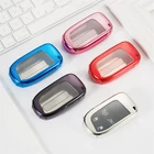 Модный мягкий чехол для автомобильных ключей из ТПУ для Jeep Grand Cherokee Chrysler 300C Renegade Fiat Freemont 2018, аксессуары, брелок для ключей