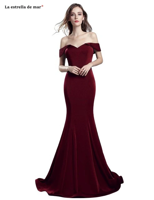 Vestido madrinha2021 Новое атласное с вырезом лодочкой высокий разрез сексуальное