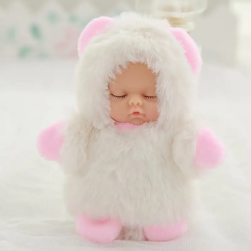 Лидер продаж, высота каблука 10 см kawaii Детские куклы Плюшевые Bjd bebe кукла подарок на день рождения игрушки подарок для детей на Рождество и День благодарения для девочек, мягкая детская игрушка для младенца - Цвет: 10cm