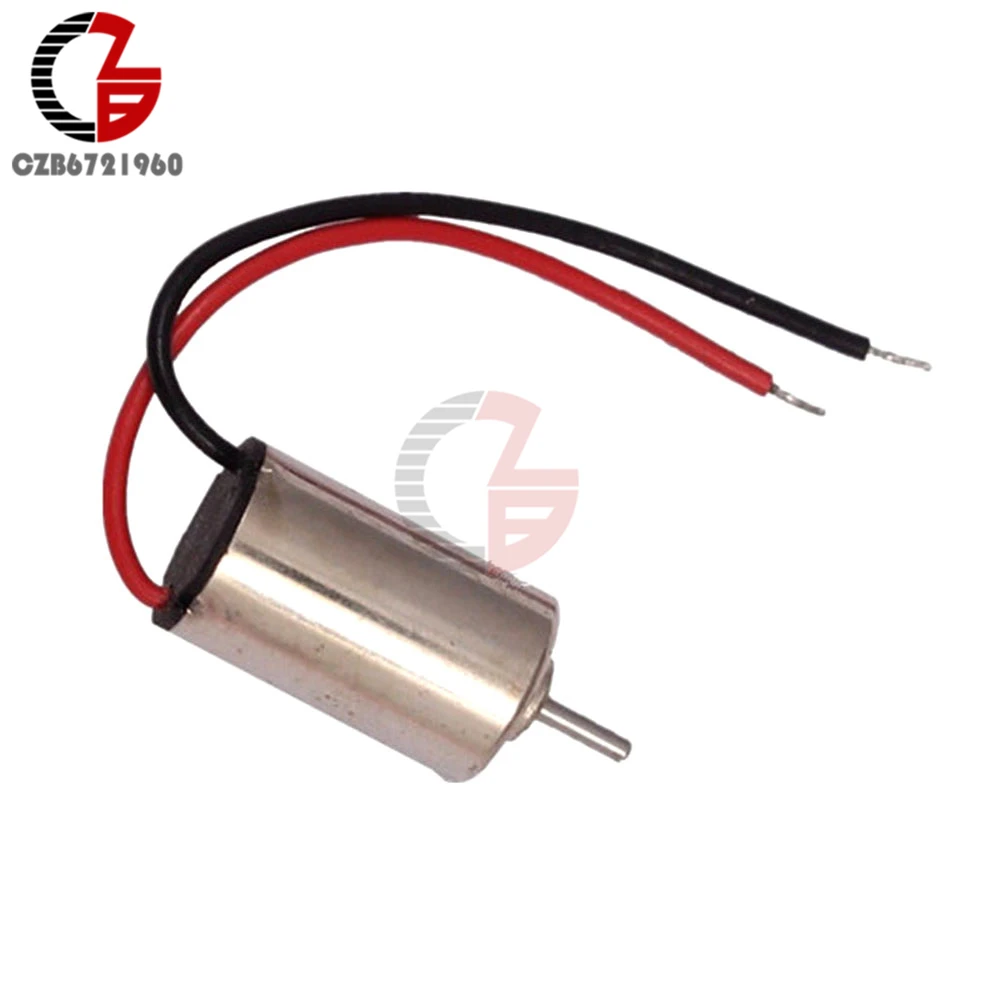 DC 1,5 V 3V микро двигатель постоянного тока 610 хобби шестерни игрушки Мотор высокоскоростной бесщеточный двигатель постоянного тока
