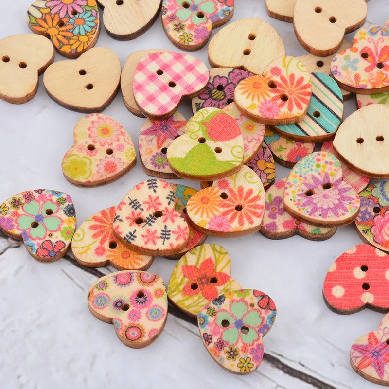 100 шт. Ретро Кнопка разнообразные декоративные пуговицы для детей ручной работы