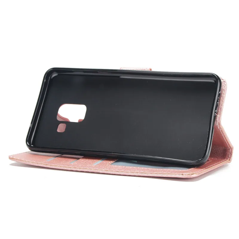 Классический кожаный чехол для телефона на Samsung Galaxy S8 S9 S10 плюс S7 край J3 J5 A3 A5 A8 A6 J4 J6 плюс A7 крышка