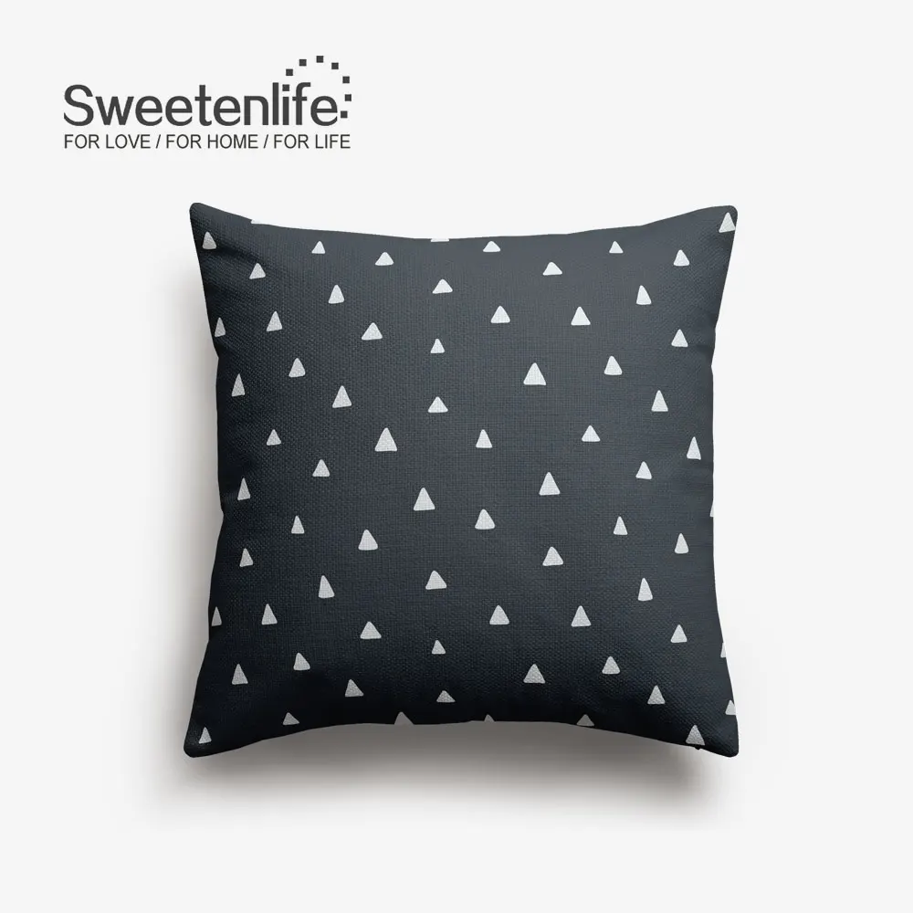 Sweetenlife 45x45 см и 30x50 креативная наволочка геометрической формы для оформления дома