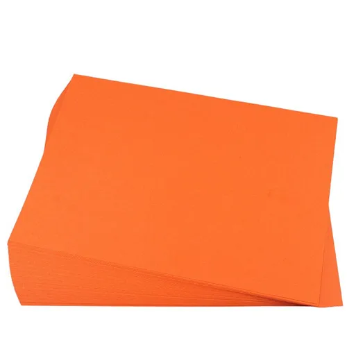230g orange 10 pcs А4 Размер копировальная бумага дети оригами резка художественная бумага DIY окрашенная фото поздравление картон Декор печать скрапбукинга упаковочная бумага - Цвет: 230g orange 10 pcs