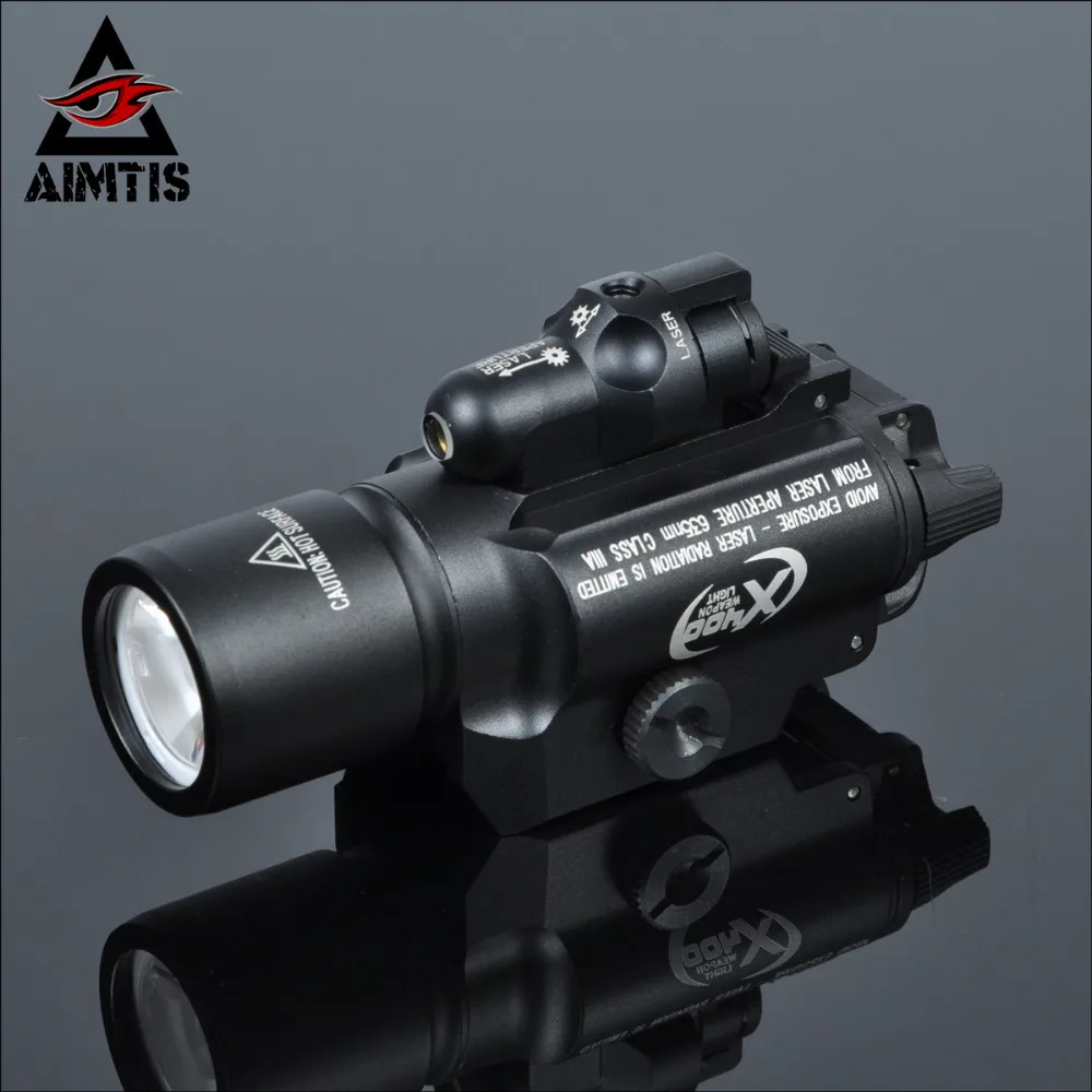 Лазерный луч AIMTIS Tac X400 комбинированный светодиодный пистолет красный лазерный