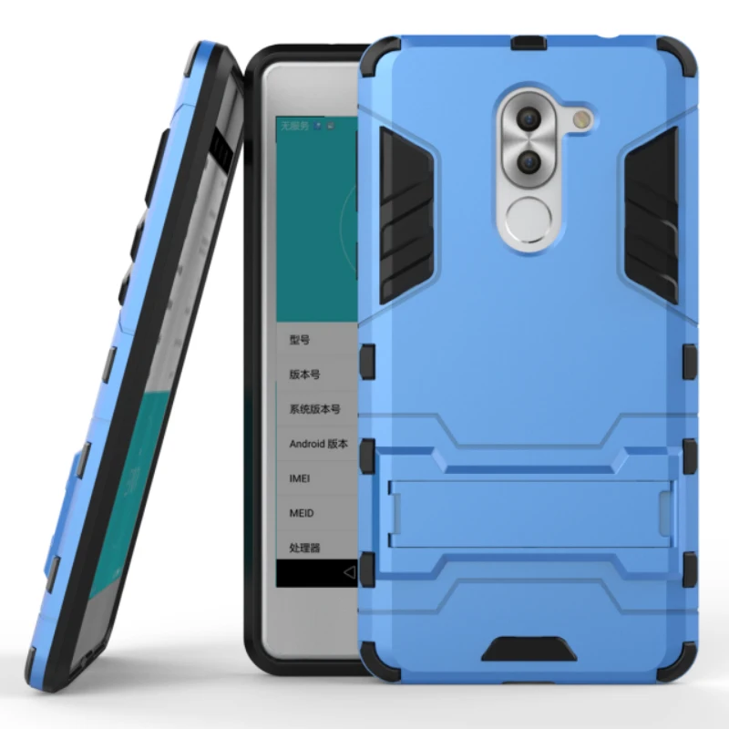 TANZ чехол для huawei Honor 6X ТПУ + PC с подставкой жесткий пластик двойная степень защиты