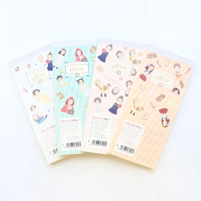 Domikee милый каваи мультфильм Принцесса Сисси серии школьников блокнот для заметок