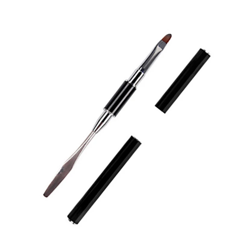Dual Nails Pen Pro Yinikiz, акриловый полигелевый удлиняющий лак, розовый, белый, УФ, быстрый, строительный гель для ногтей, 30 мл, Слип-раствор, Кисть для макияжа, инструменты для ногтей - Цвет: Dual Nails Pen Pro