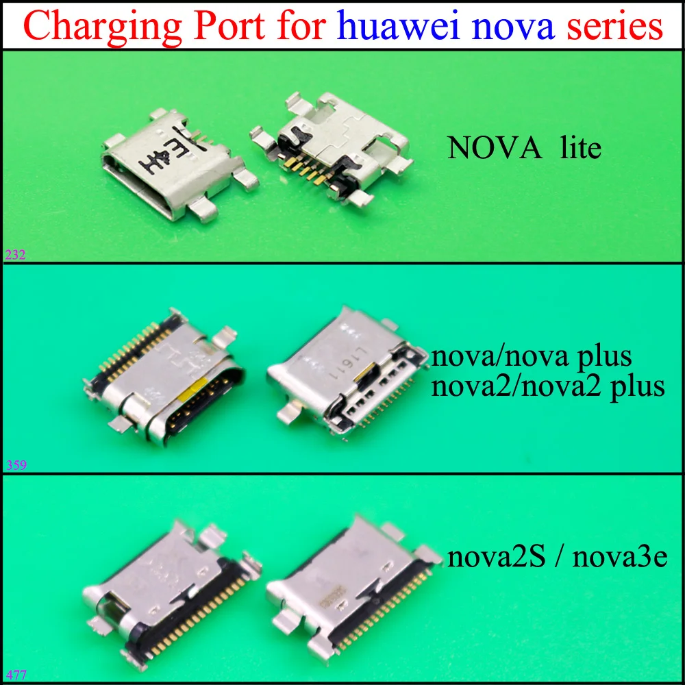 YuXi micro usb разъем для зарядки док станция порт Huawei nova lite/nova2/2 plus/2 s/3e/plus|Шлейфы
