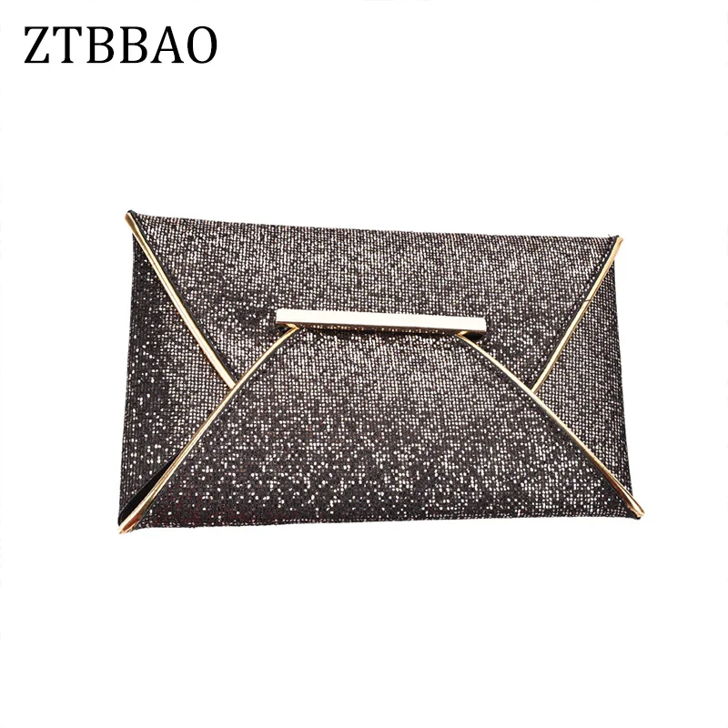 Ультратонкая Сумка конверт с золотыми блестками для вечеринок|brand handbags|handbag