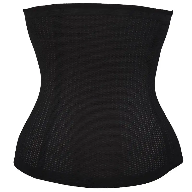 LELINTA черная ткань дышащий пояс для талии коррекции фигуры моделирующий корсет