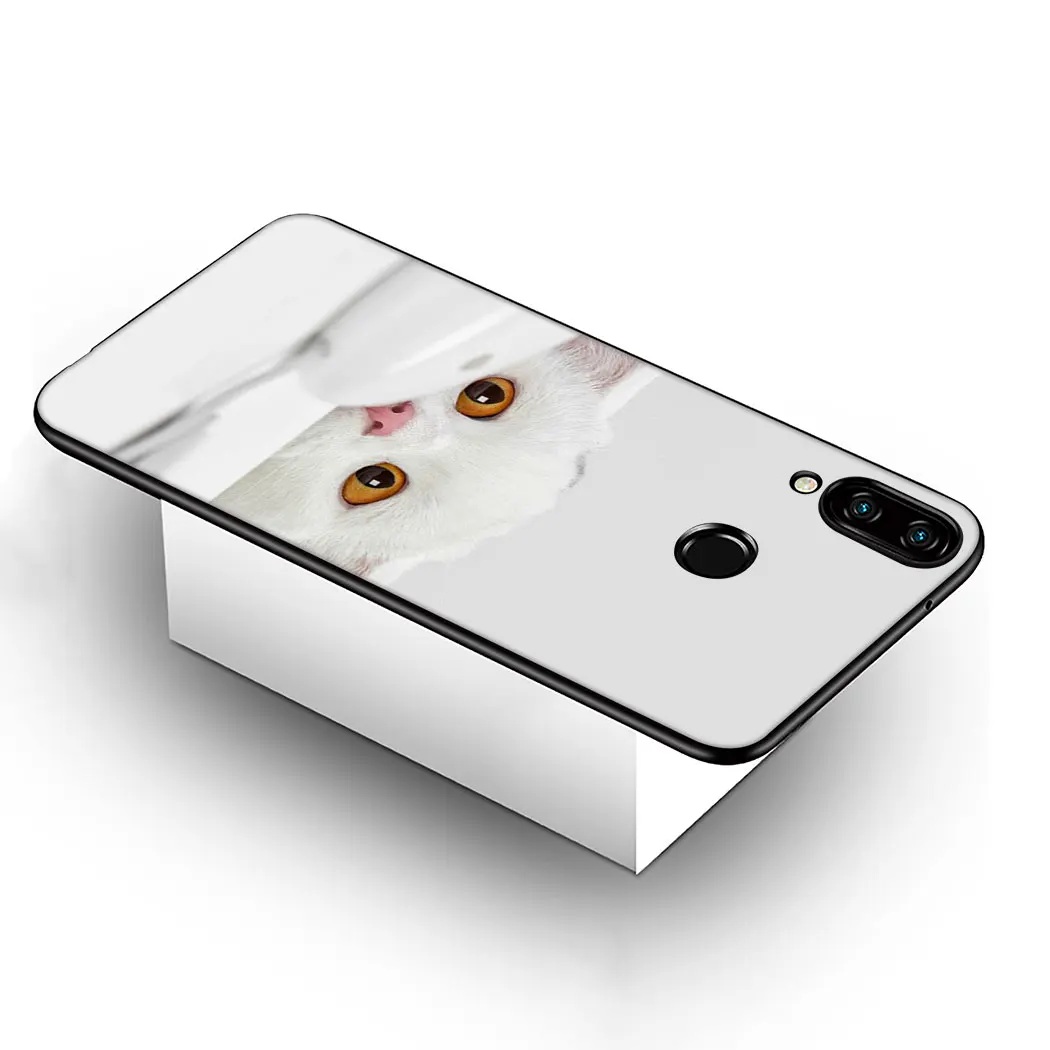 IYICAO Прекрасный Изысканный кролик Кошка мягкий чехол для телефона huawei Mate 10 20 Lite Pro