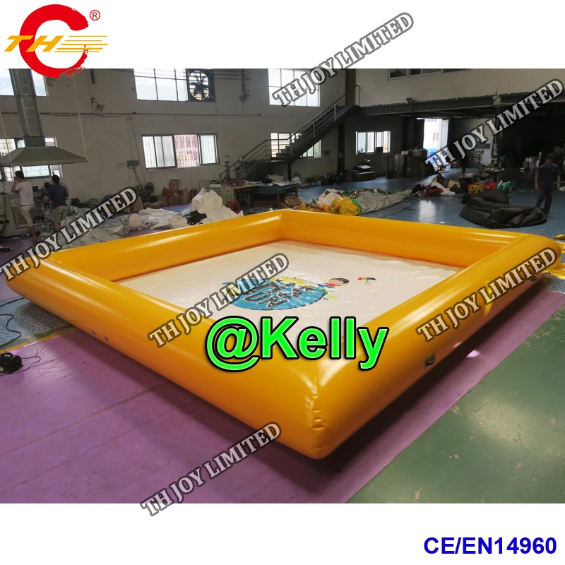 Бесплатная воздушная доставка квадратный надувной бассейн для продажи