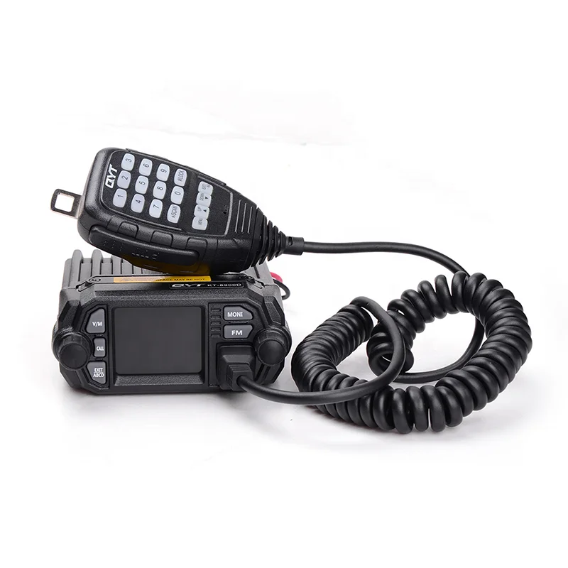 QYT KT 8900D VHF UHF мобильный радиоприемник четырехдиапазонный дисплей двухдиапазонный