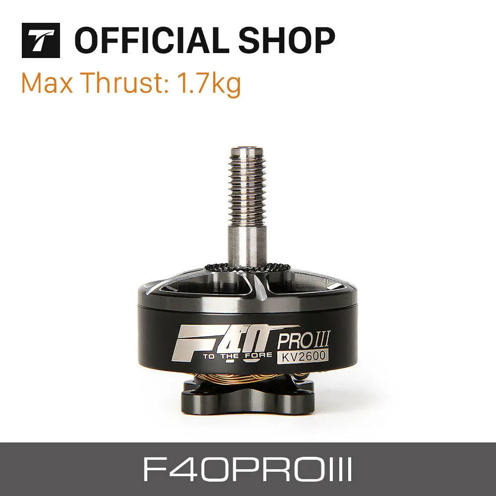 Aerops T MOTOR 4 шт. F40 PRO III 24/2600kv V3 бесщеточный двигатель для FPV racing drone Quad|Детали и