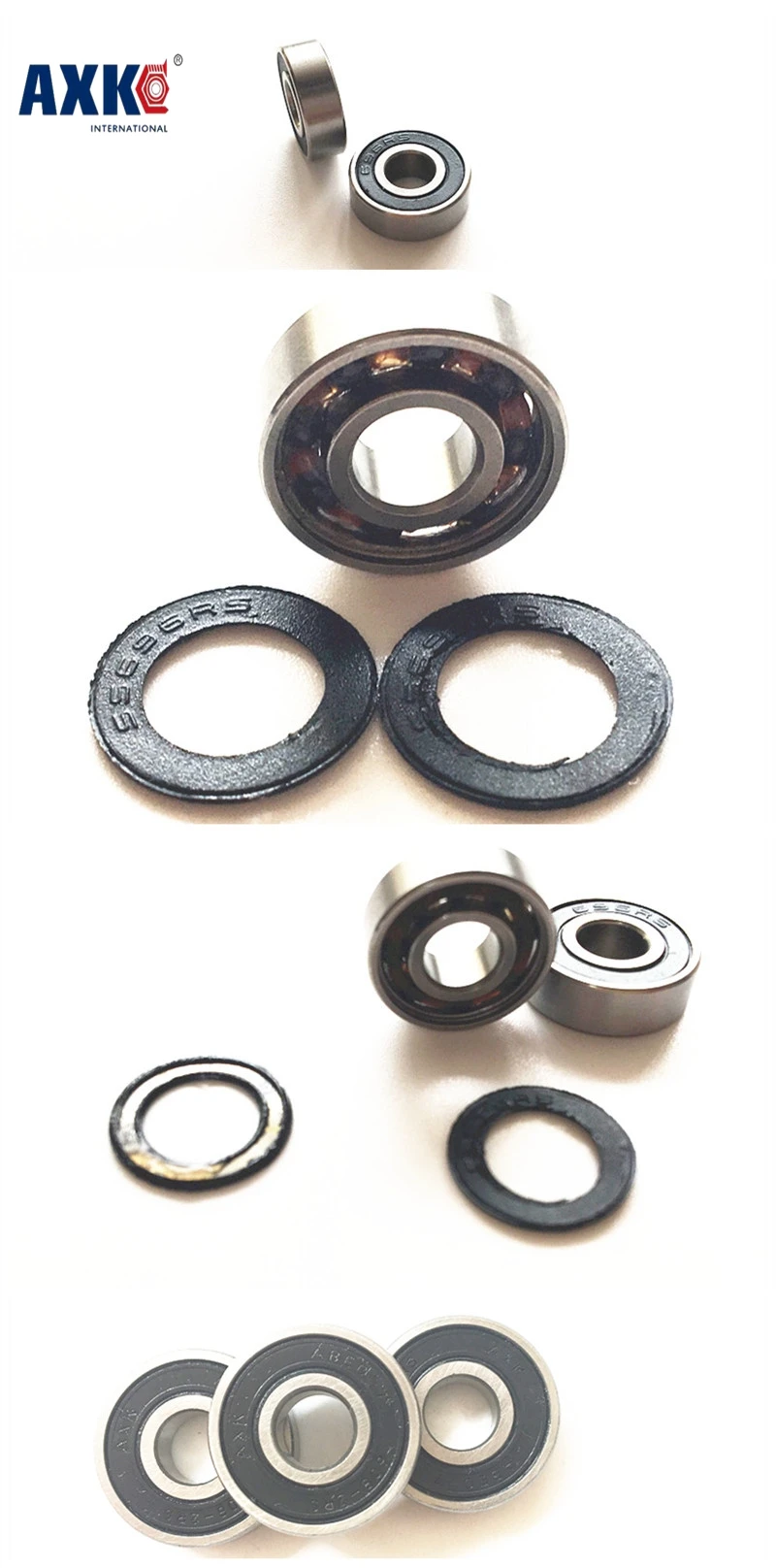 606 608 686 688 695 699 626 S R188 Fingertip gyro спиральная нержавеющая сталь гибридные керамические подшипники для ручной Спиннер