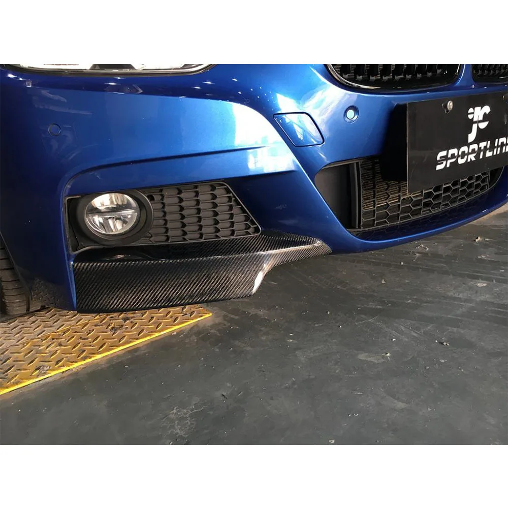 Углеродное волокно переднего бампера Splitter фартук закрылки для BMW 3 серии F30 320i 325i