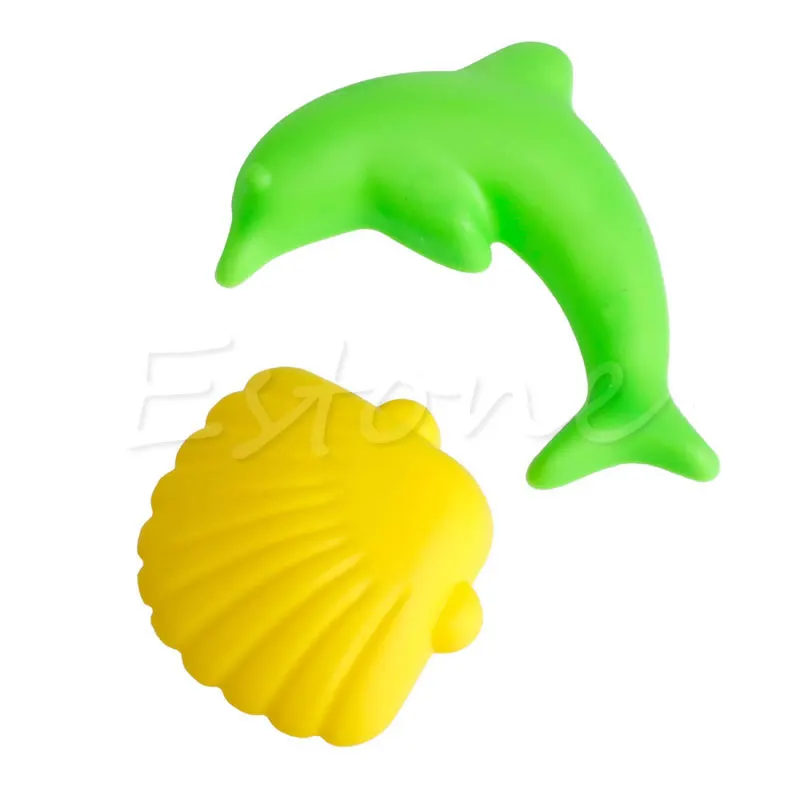 

Nice 6Pcs/set Pyramid Sand Castle Clay Mold Building Model Beach Toys for Kids Child Baby