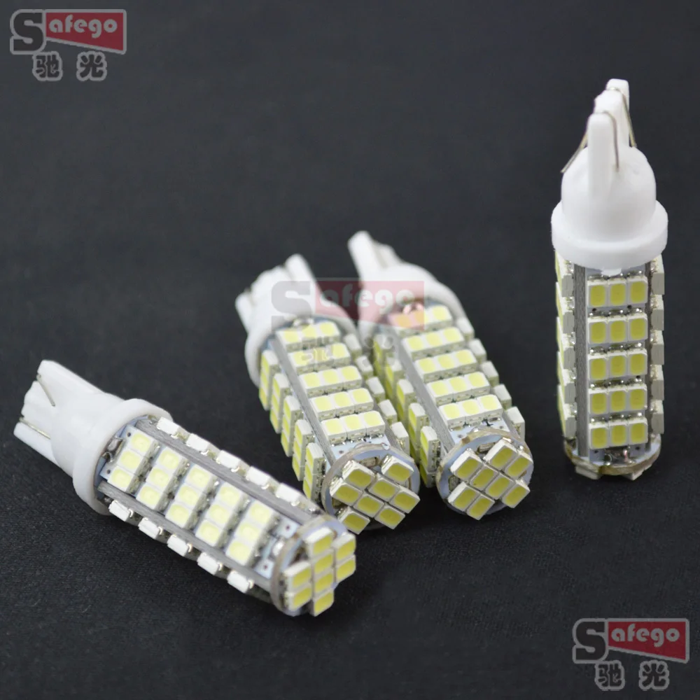 20 шт. 168 192 t10 w5w светодиодный 12 В Белый T10 68smd 1206(3020) 68 SMD СВЕТОДИОДНЫЙ автомобильные