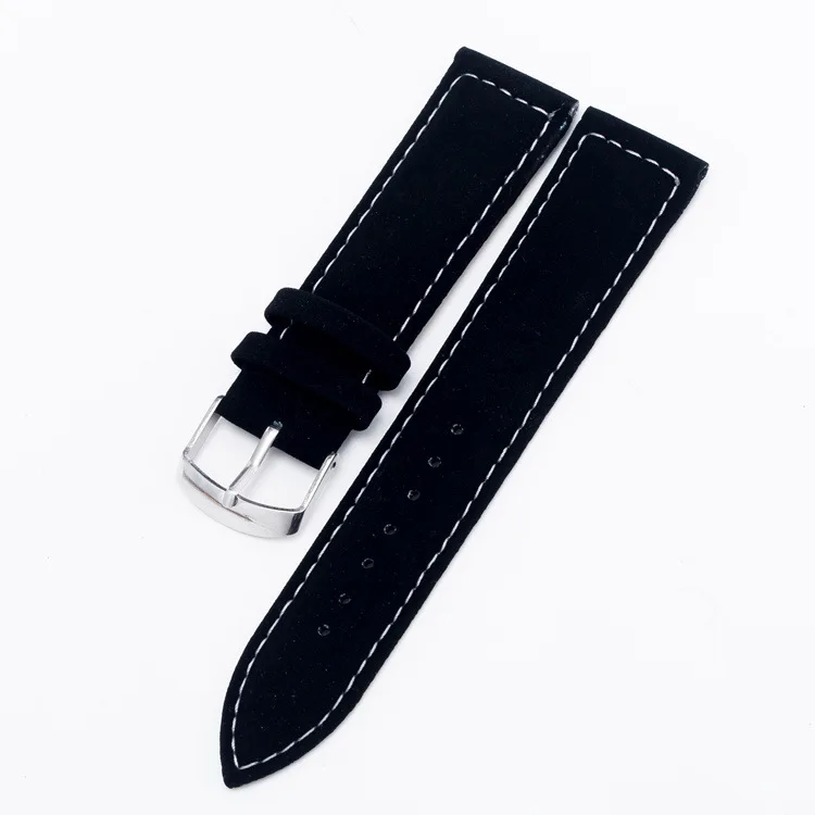 Ремешок матовый из микрофибры для наручных часов 22 мм 18/22 2020|band 22mm|watch strap22mm watchbands |