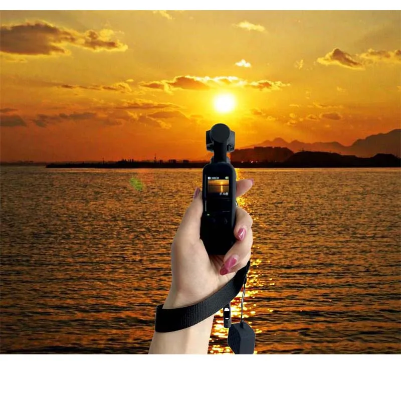 DJI osmo карманные аксессуары защитный силиконовый чехол + крышка объектива