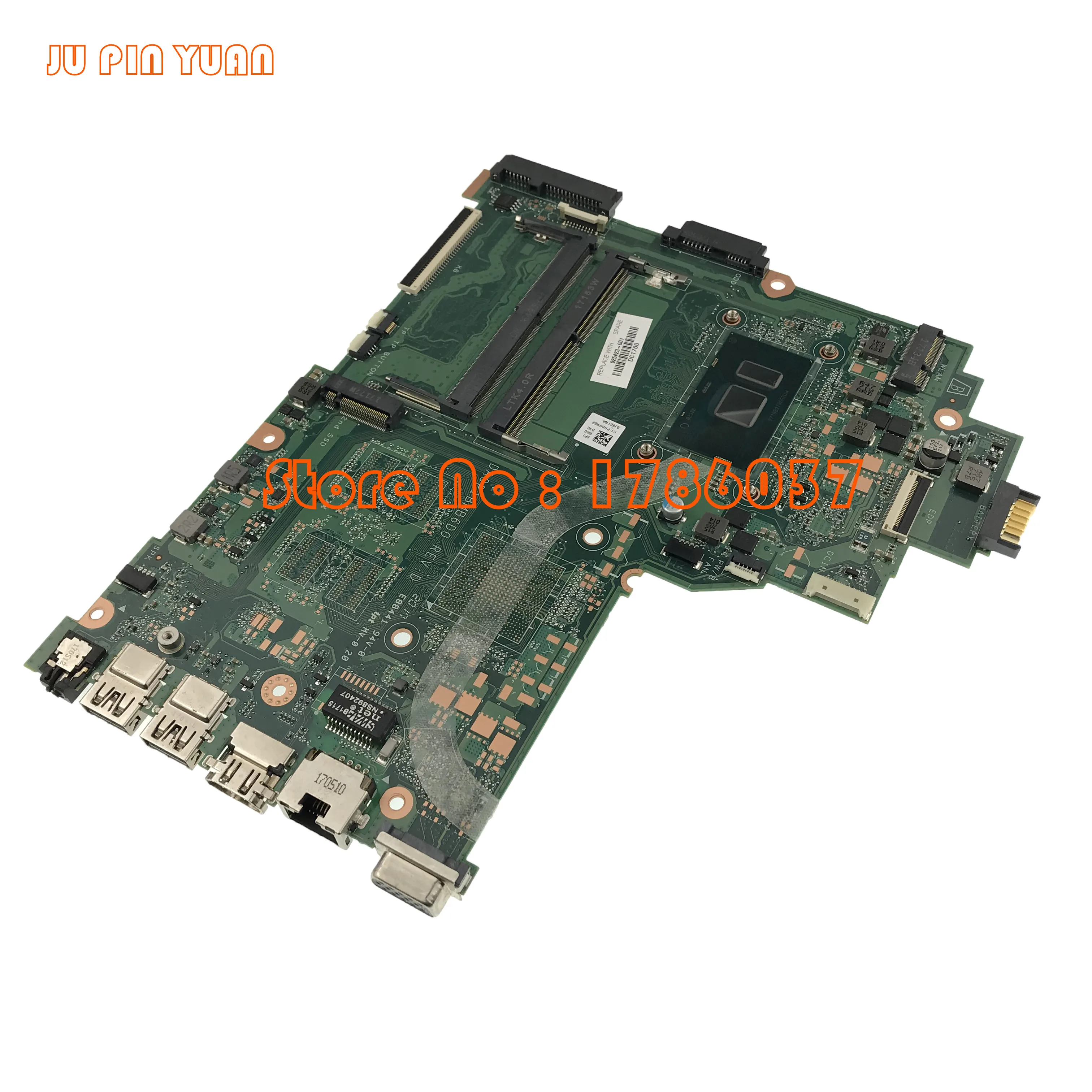Ju pin yuan 925423-601 925423-501 925423-001 аккумулятор большой емкости DA0P1BMB6D0 для hp 240 246 G6 14-BS Серия материнских плат с i3-6006U полностью протестирована
