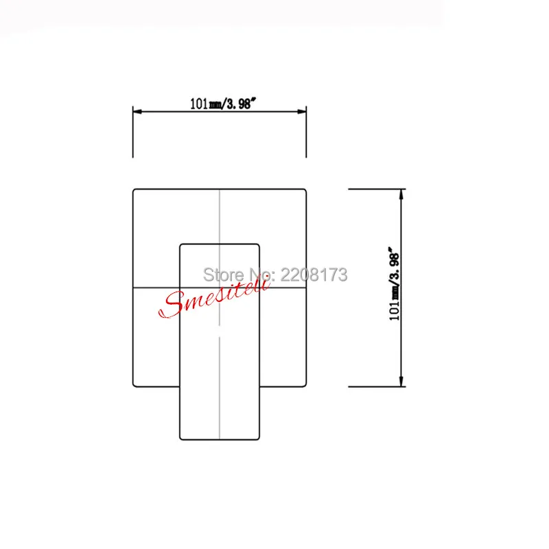 Акция от Smesiteli 5 лет гарантии однотонный латунный 8 дюймов черный матовый тонкий