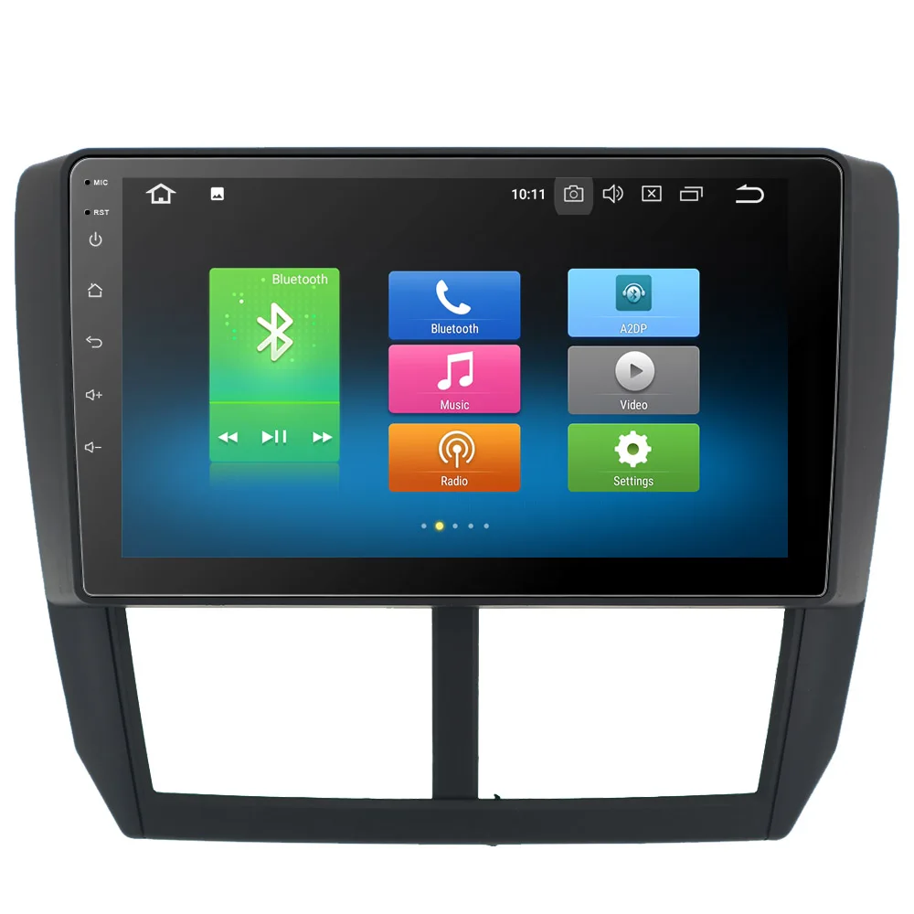 Aotsr Android 8,0 9 дюймов Автомобильный dvd-плеер для Subaru Forester Impreza 2008-2013 gps навигация Мультимедиа Радио Запись ips экран