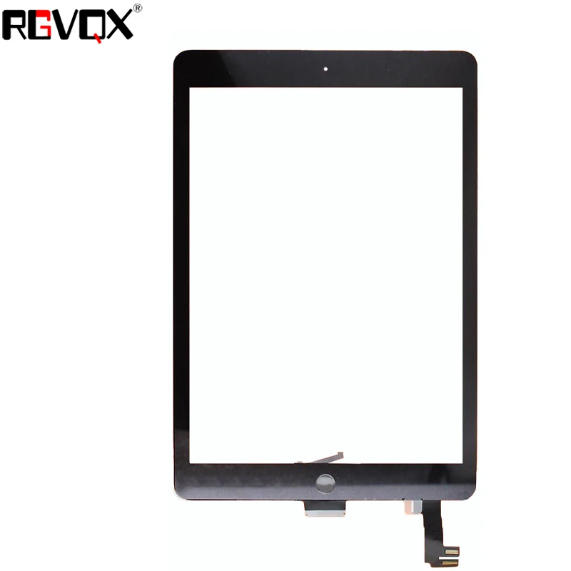 RLGVQDX с кнопкой Home для iPad Air 2 6 сенсорный экран дигитайзер замена A1567 A1566 клейким