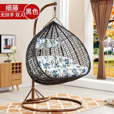 Two seats Луи Мода патио качели для взрослых Крытый hammockcradle стул хлорофитум ленивый стул двойные качели подвесное кресло качалка - Цвет: Two seats