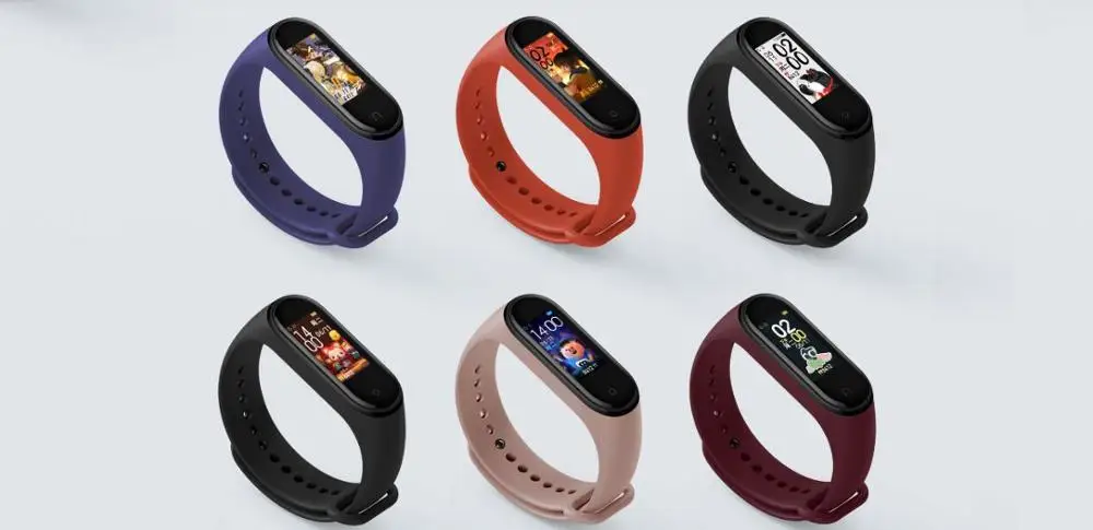Xiaomi mi Band 4 умный браслет 3 цвета AMOLED экран mi band 4 Smartband фитнес-тренажер Bluetooth спортивный водонепроницаемый смарт-браслет