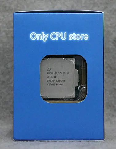 Бесплатная доставка процессор серии Intel Core i5 7 Телефон I5 7400 в штучной упаковке ЦП