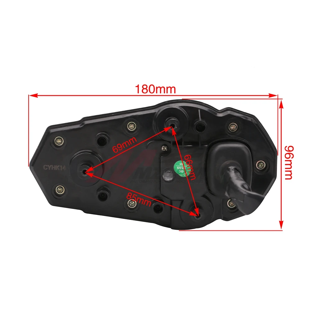 2018 new LED Backlight motorcycle speedometer odometer tachometer Kmh MUniversal Sensor 12000RPH | Автомобили и мотоциклы