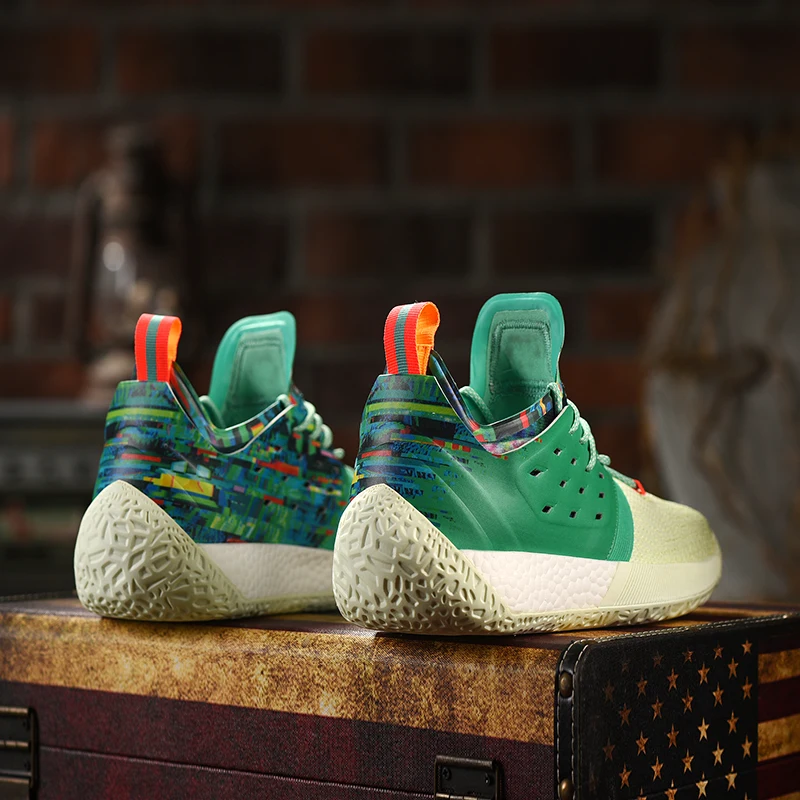Баскетбольные кроссовки Mahadeng boost Harden Vol.2 B28106 Vision спортивные кроссовки зеленый белый размер 40-46
