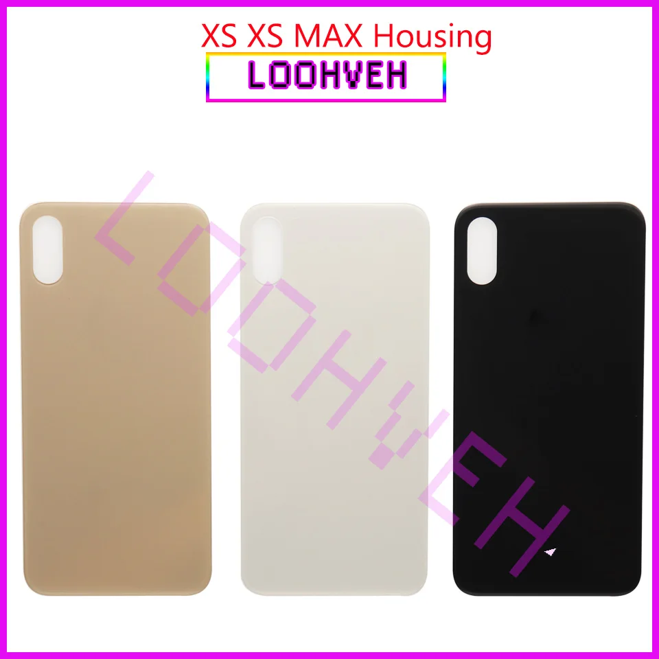 

10Pcs/lot High Quality Back Cover For iphone XS or XS MAX and For iphone XR Housing Cover Rear Door Chassis Middle Frame