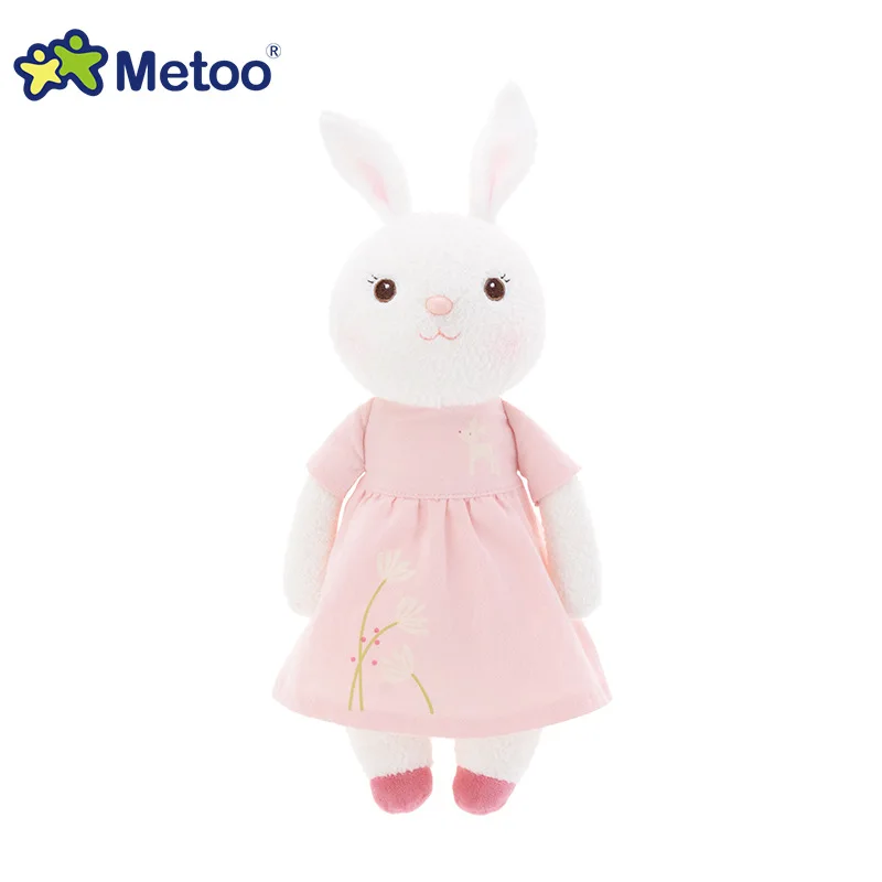 Pink skirt Tiramisu Кролик милые набивные игрушки для детей мальчик девочки дети подарок на день рождения компаньон плюшевые Мультяшные животные Metoo кукла - Цвет: Pink skirt