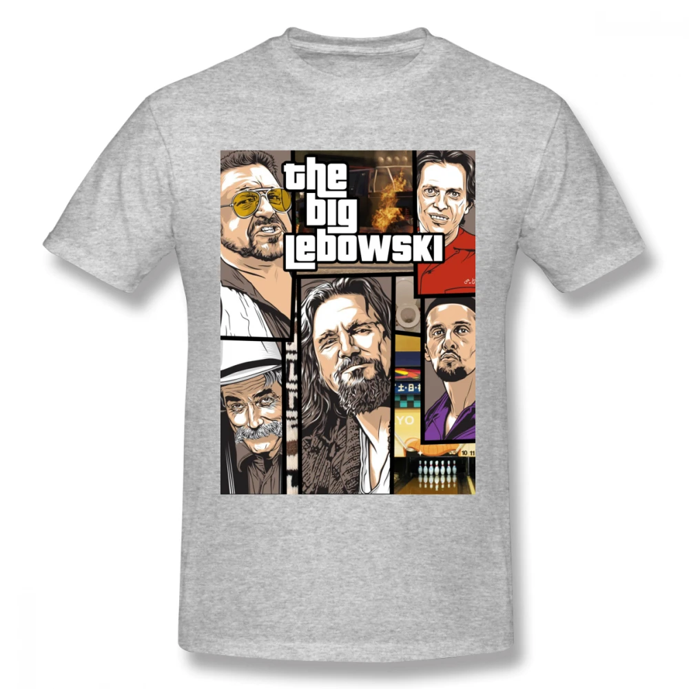 Мужская футболка lebowski большой размер 5XL | одежда