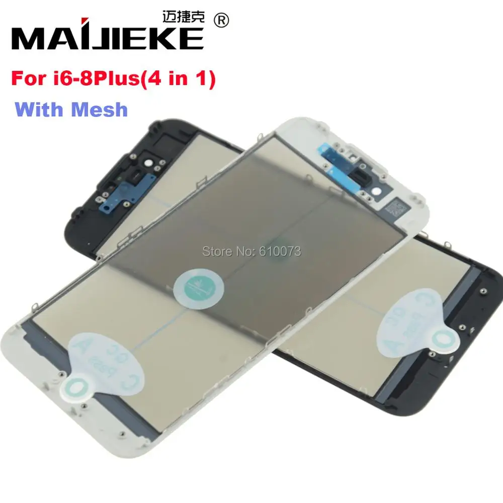 Холодный пресс MAIJIEKE 4 в 1 для iPhone 8 7 6 6s plus 5 внешнее стекло переднего экрана с рамкой