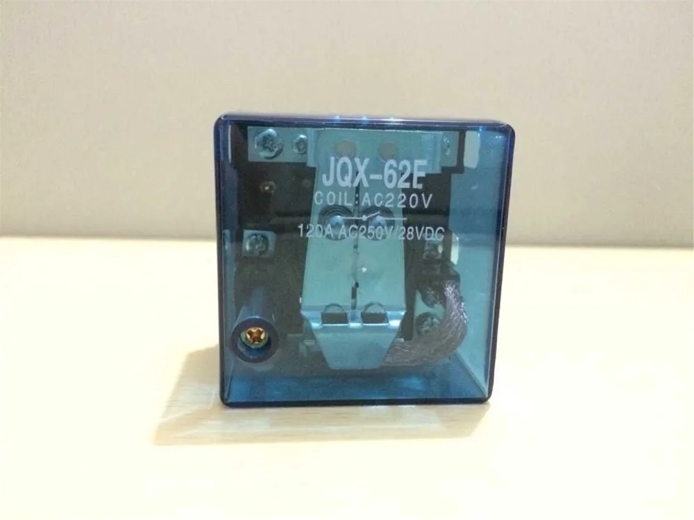 1 шт. JQX 62F 1Z 120A контакт 250VAC большое реле питания 12VDC 24VDC 110VAC 220VAC|Реле| |