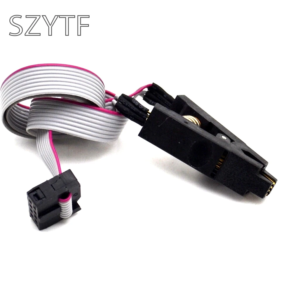 Высокое качество SOIC8 SOP8 тестовый зажим для EEPROM 93CXX/25CXX/24CXX программирование в цепи