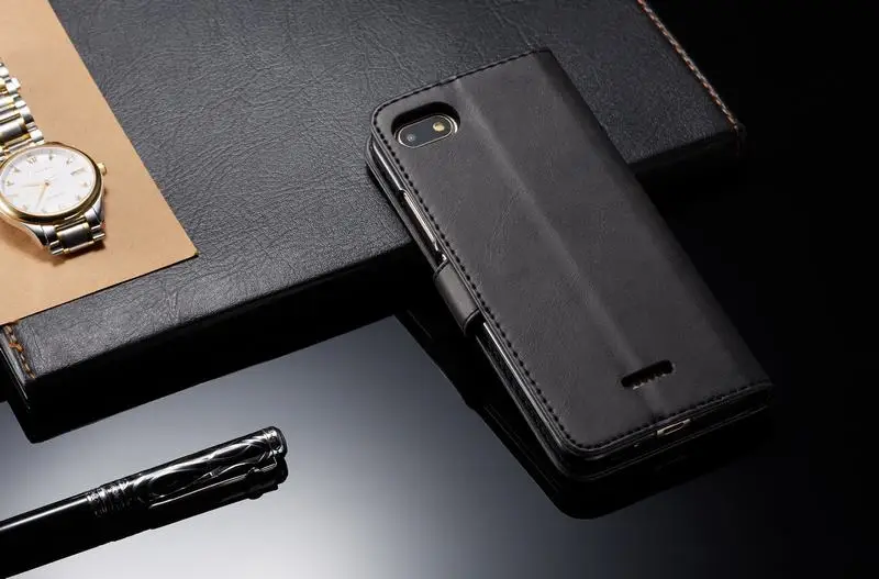 Чехол-Кошелек для Xiaomi Redmi 6A, чехол для Redmi 6 A, роскошный кожаный чехол для телефона, чехол для Redmi 6A, чехол-книжка 6A