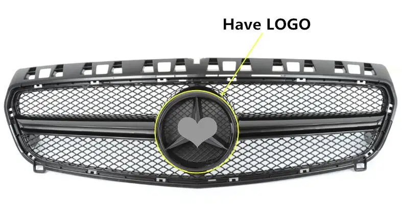 ABS автомобилей сетки переднего бампера решетка отделка Гонки Грили подходит для