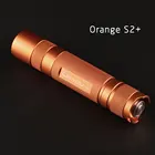 Фонарь Convoy S2 +, светодиодный, оранжевый, Cree XML2, U2-1A, для повседневного использования, для самообороны, кемпинга