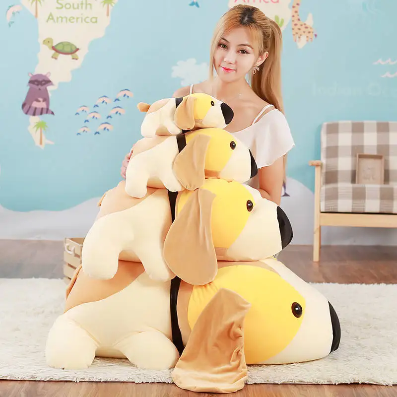 Детские милые плюшевые с большими собачьими ушами игрушки Kawaii собака игрушечные